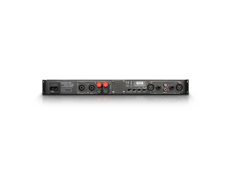 LD Systems XS 400- PA Power Amplifier Class D 2 x 200 W 4 Oh 